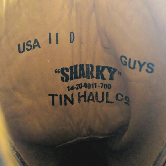 TIN HAUL "Bandolero" Old West Wanted Poster cowboy western square toe boots 11D - Picture 15 of 16